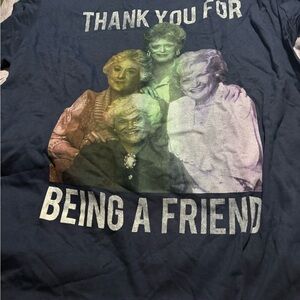 Target Blue Short Sleeve Tee Retro Design